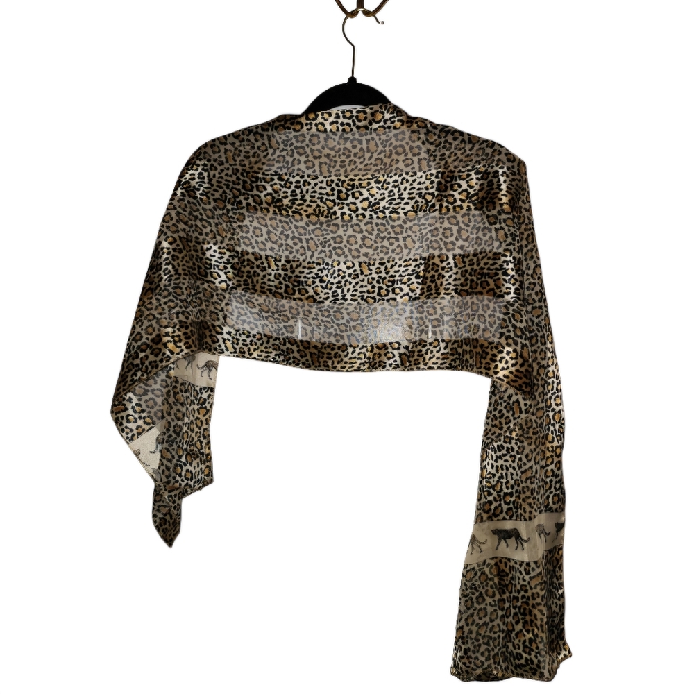Animal Print Scarf Snakeskin Patern Print